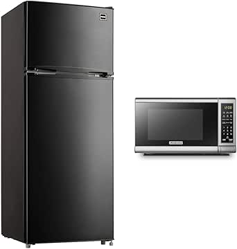 Fridge + Microwave Combo